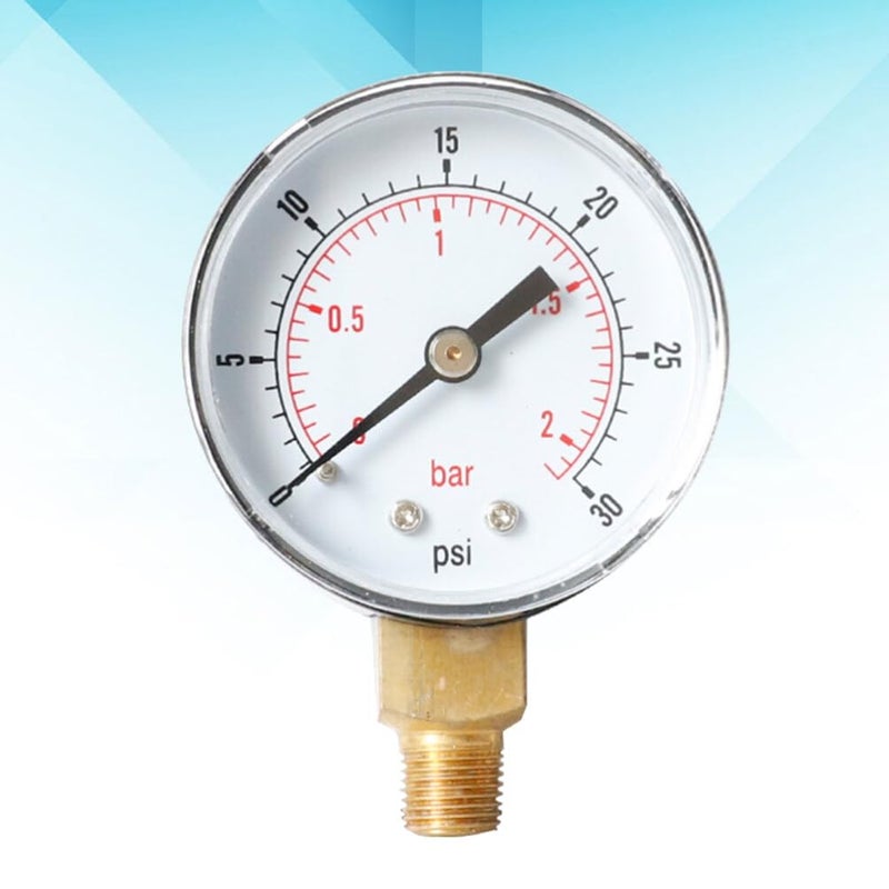 Medium Precision Npt Pressure Gauge Psi Bar Compact Construction for Heavy Duty Use - Image 5