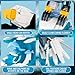 Vziimo Ideas Eagle Animals Building Set MOC Eagle Creative Bird Model Creator 2 in 1 Animal Lover Owl Birds Kit Collectible Gifts Toys for Adults and Teens Age 14 1018 PCS - Image 4