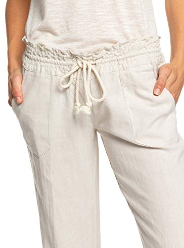 Roxy Women's Oceanside Pant, Stone, X-Large - Image 5