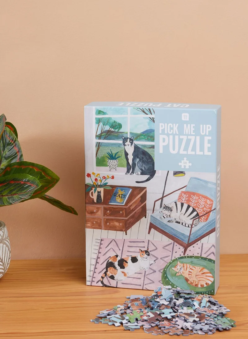Talking Tables Pick Me Up Cat Jigsaw Puzzle 500Pcs