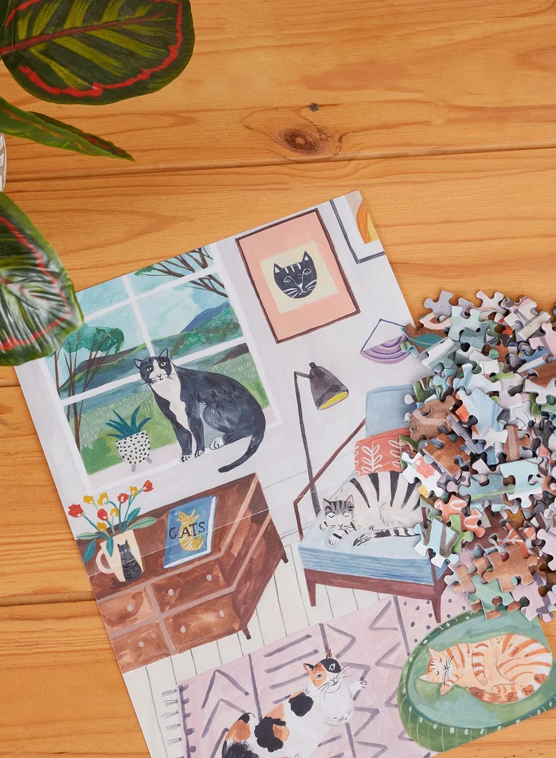 Talking Tables Pick Me Up Cat Jigsaw Puzzle 500Pcs