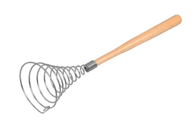 STAINLESS STEEL SPRING COIL WHISK MIXER BLENDER 25 SPIRAL EGG BEATER