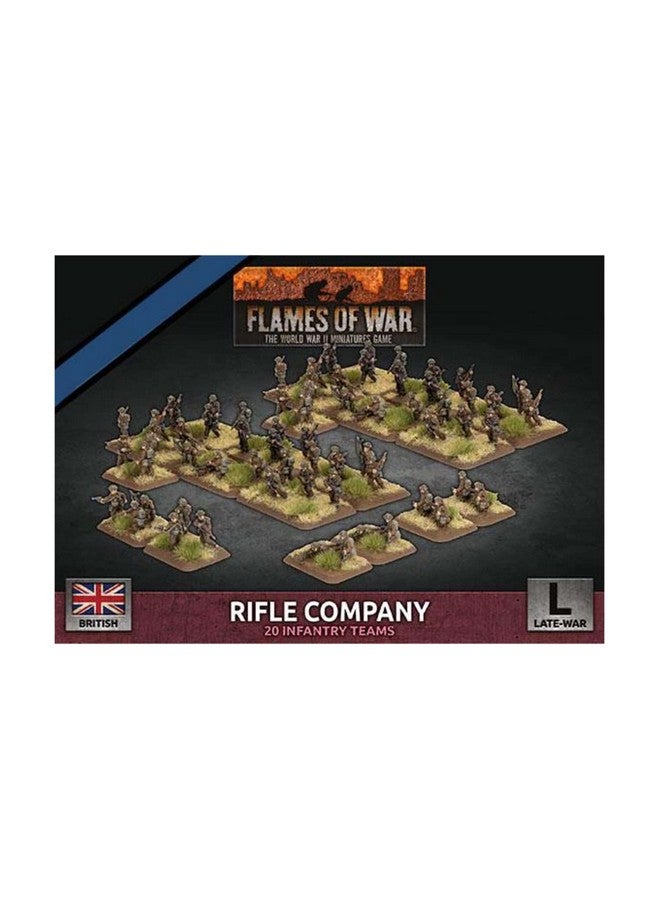 Flames of War: Late War: British Rifle Company (BBX53)