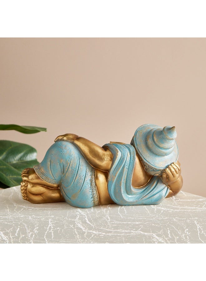 Home Box Sym Resting Ganesha Figurine - 32.5x16x16.5 cm - Image 2