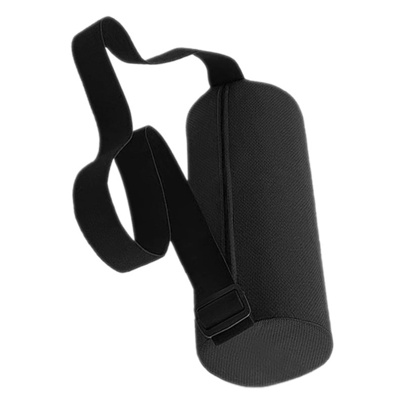 Memory Foam Lumbar Support Pillow with Elastic Bands for Office Car and Gaming Chairs - Image 2