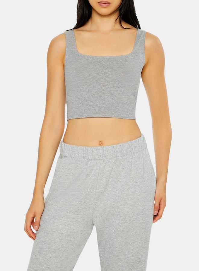 FOREVER 21 Cropped Tank Top - Image 1