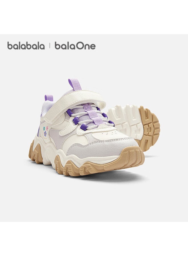Balabala Kids Sports Shoes Girls Thick Sole Shoes Spring Autumn New Trend Boys Running Shoes Red New Year Style - Image 2