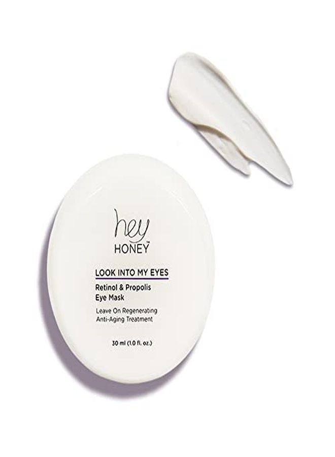 Hey Honey Look Into My Eyes Retinol And Propolis Eye Mask | Provide Intense Hydration And Brightening Benefits To Tired And Stressed Under Eyes Area .1 Oz. - Image 1