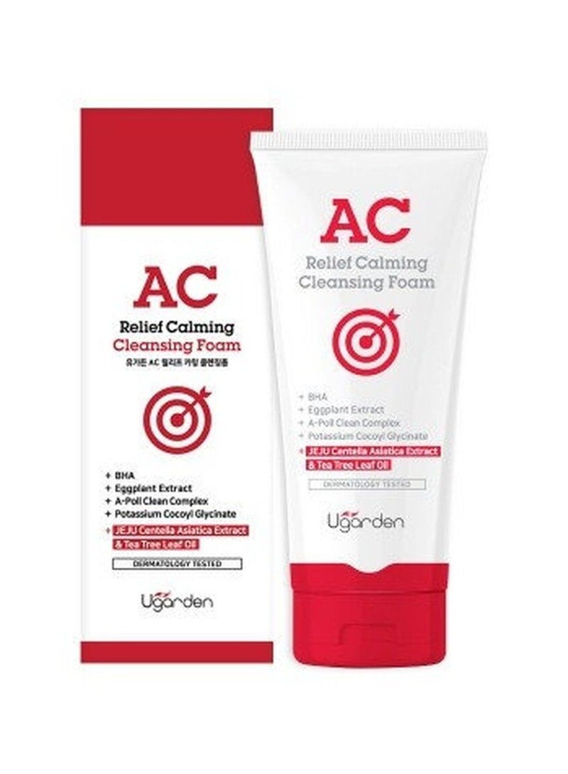 UGARDEN UGARDEN AC Relief Calming Cleansing Foam, 120g 