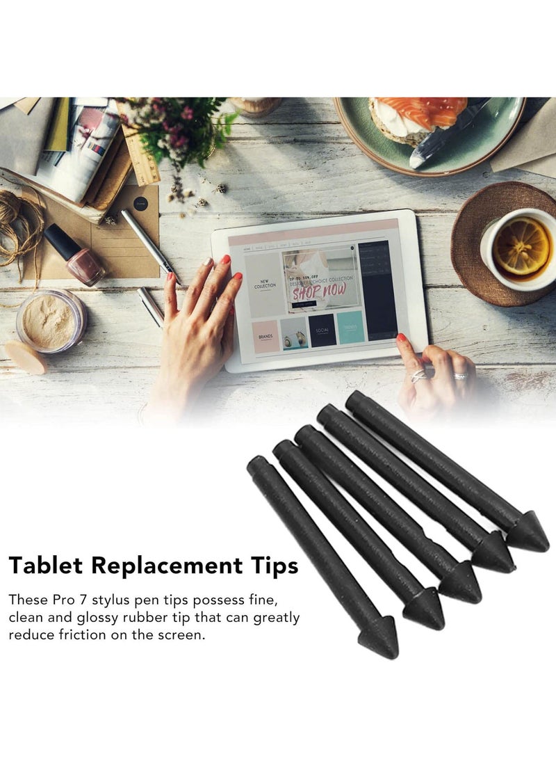 GGOOT Pro Tablet Stylus Pen Tips, Glossy Tip Pro Book Stylus Pen Tips Durable ABS for Book  - Image 5