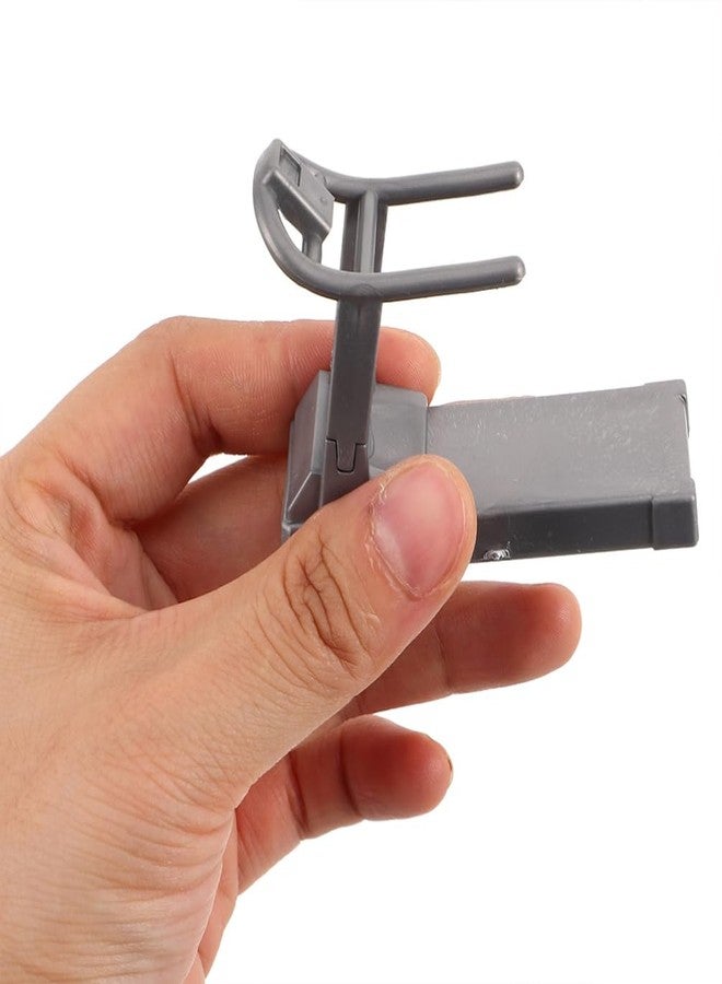 هيموتون نموذج معدات اللياقة البدنية المصغرة لبيت الدمى من هيموتون - ملحقات صالة الألعاب الرياضية DIY لديكور بيت الدمية، جهاز مشي بلاستيكي متعدد المقاييس لتزيين المشاهد الصغيرة الداخلية، 2.16 × 1.49 × 0.82 بوصة - Image 4