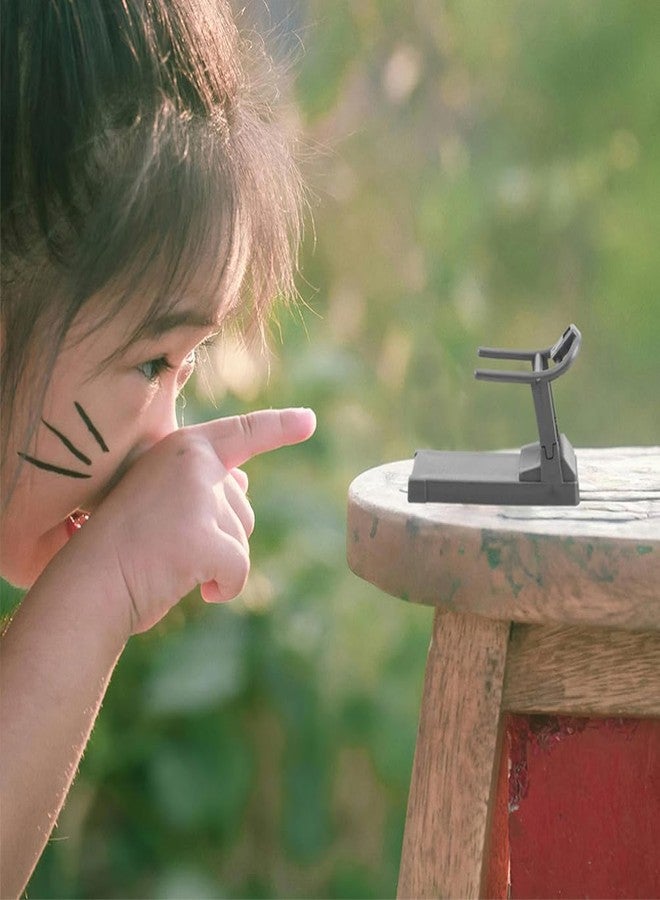 هيموتون نموذج معدات اللياقة البدنية المصغرة لبيت الدمى من هيموتون - ملحقات صالة الألعاب الرياضية DIY لديكور بيت الدمية، جهاز مشي بلاستيكي متعدد المقاييس لتزيين المشاهد الصغيرة الداخلية، 2.16 × 1.49 × 0.82 بوصة - Image 3