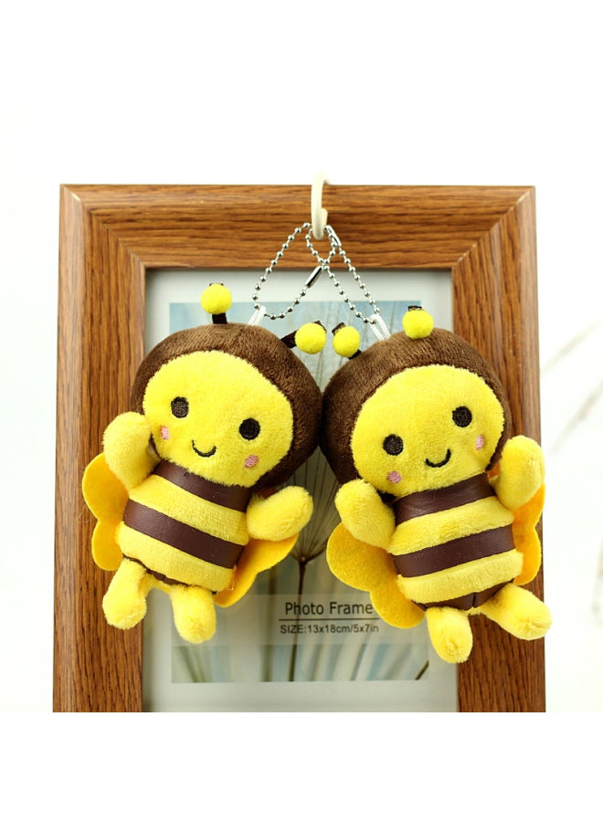 Cute Little Bee Plush Pendant Little Wasp Doll Toy Wedding Throwing Gift 4-inch Ragdoll Machine Doll-Specifications:12cm - Image 3