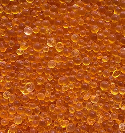Elysian Color Indicating Desiccant Silica Orange Gel Beads Premium Orange Indicating Silica Gel Desiccant Beads Absorbent Rechargeable For Moisture Room Kitchen Wardrobe 3 Kg - Image 2
