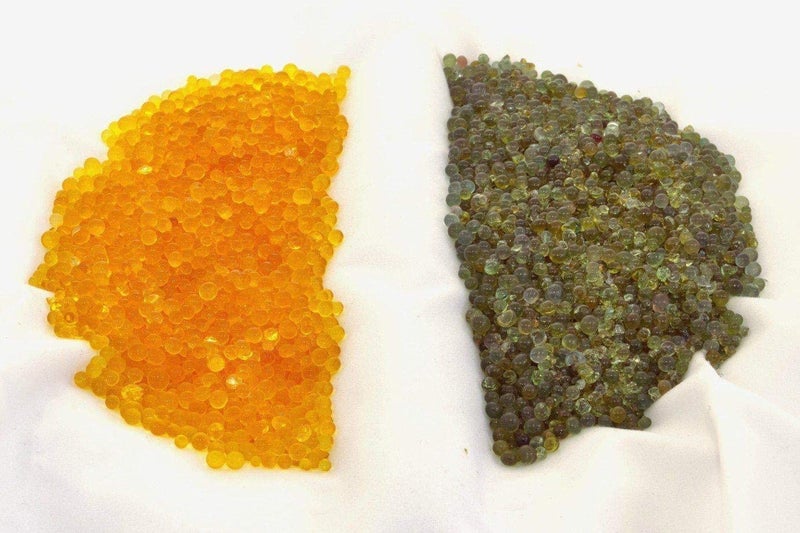Elysian Color Indicating Desiccant Silica Orange Gel Beads Premium Orange Indicating Silica Gel Desiccant Beads Absorbent Rechargeable For Moisture Room Kitchen Wardrobe 3 Kg - Image 3