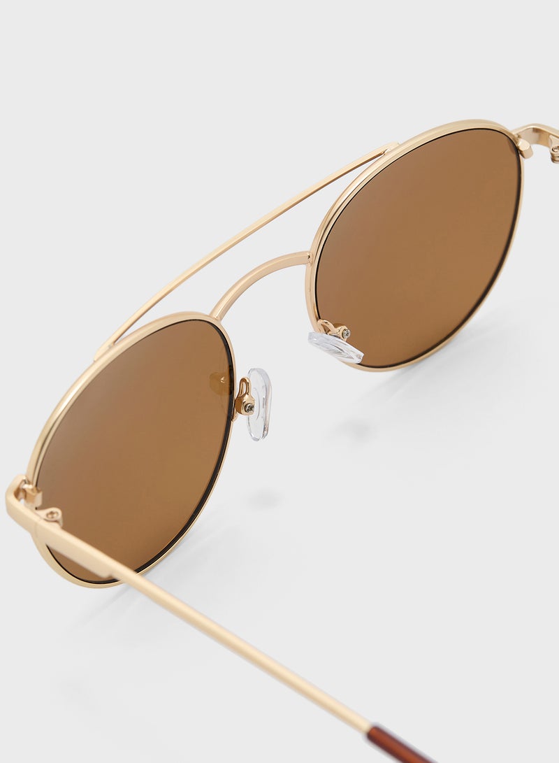 Seventy Five Round Overbridge Sunglasses  - Image 3