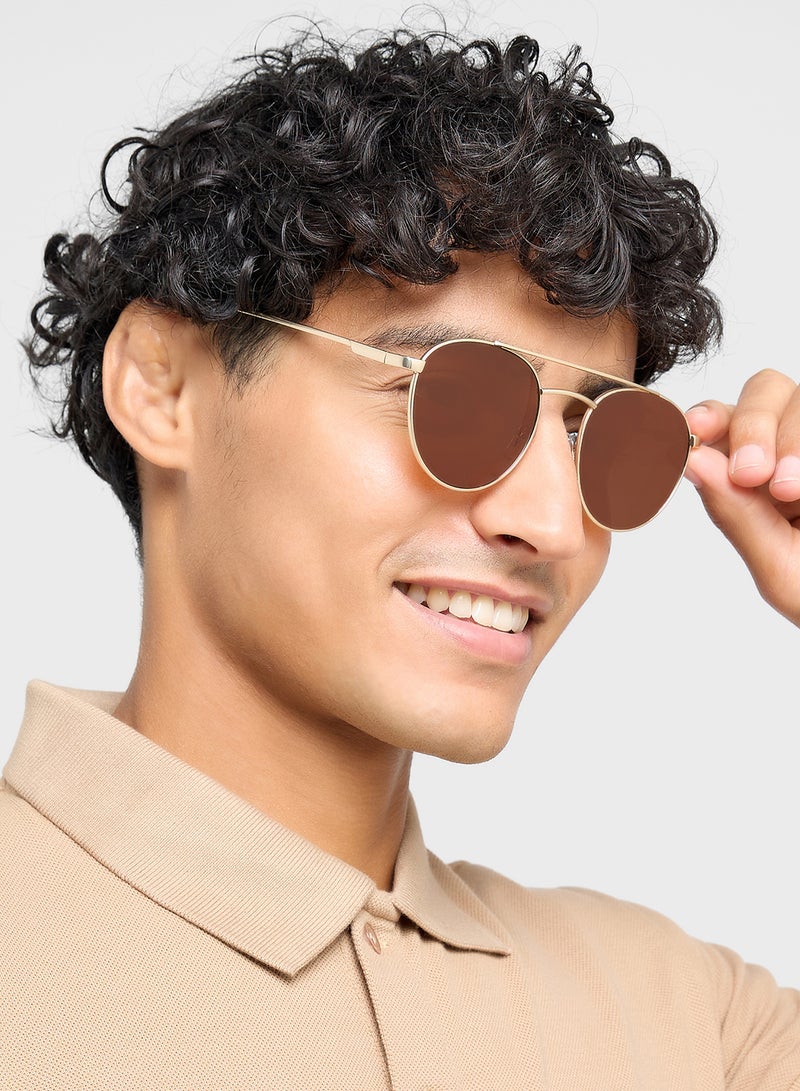 Seventy Five Round Overbridge Sunglasses  - Image 4
