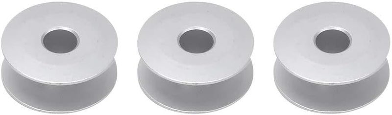 100Pcs Aluminium Oxide Sewing Machine Bobbins, High - Quality Embroidery Machine Bobbins, Durable Lightweight Replacement Bobbins with Smooth Surface for Home and - Image 1