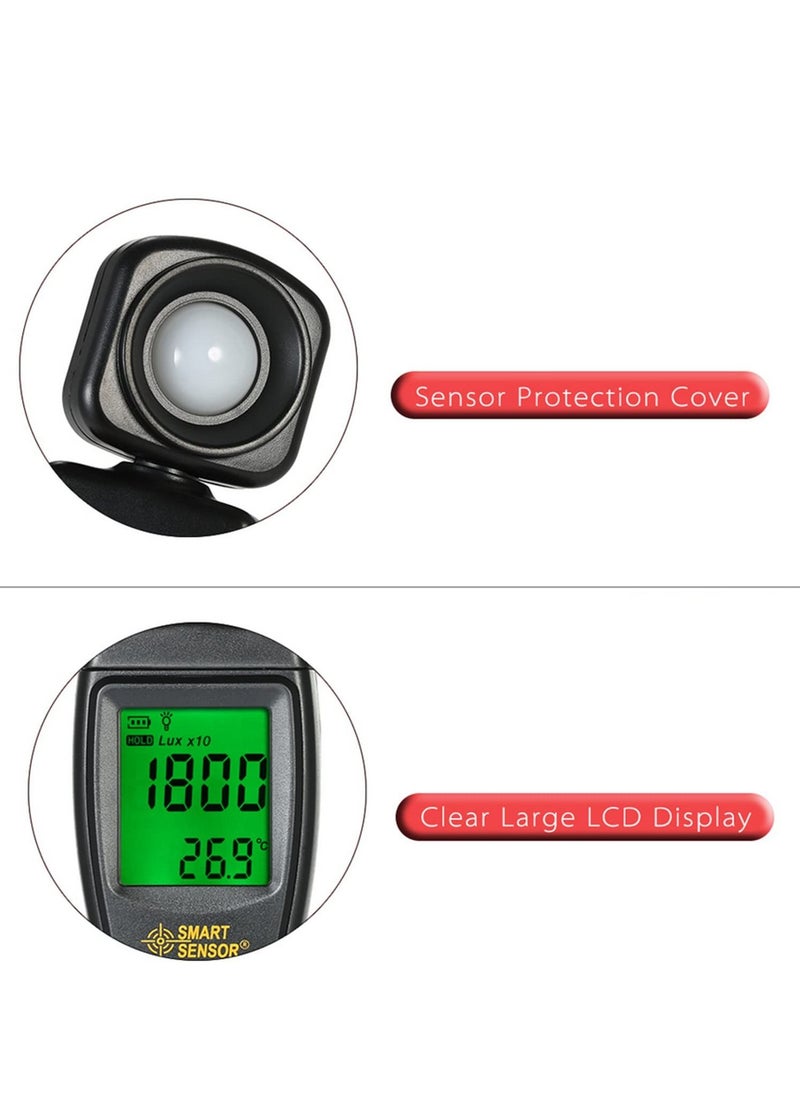 Smart Handheld Digital Lux Meter Luminance Tester Light Meter Lux Tools Photometer Spectrometer Actinometer  - Image 2