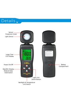 Smart Handheld Digital Lux Meter Luminance Tester Light Meter Lux Tools Photometer Spectrometer Actinometer  - Image 3