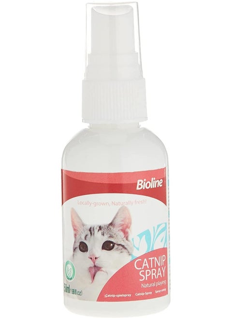 Catnip Spray Stimulate Cats Playful Behavior Multicolour 50ml