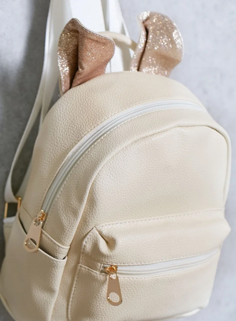 Ginger Bunny Detail Backpack