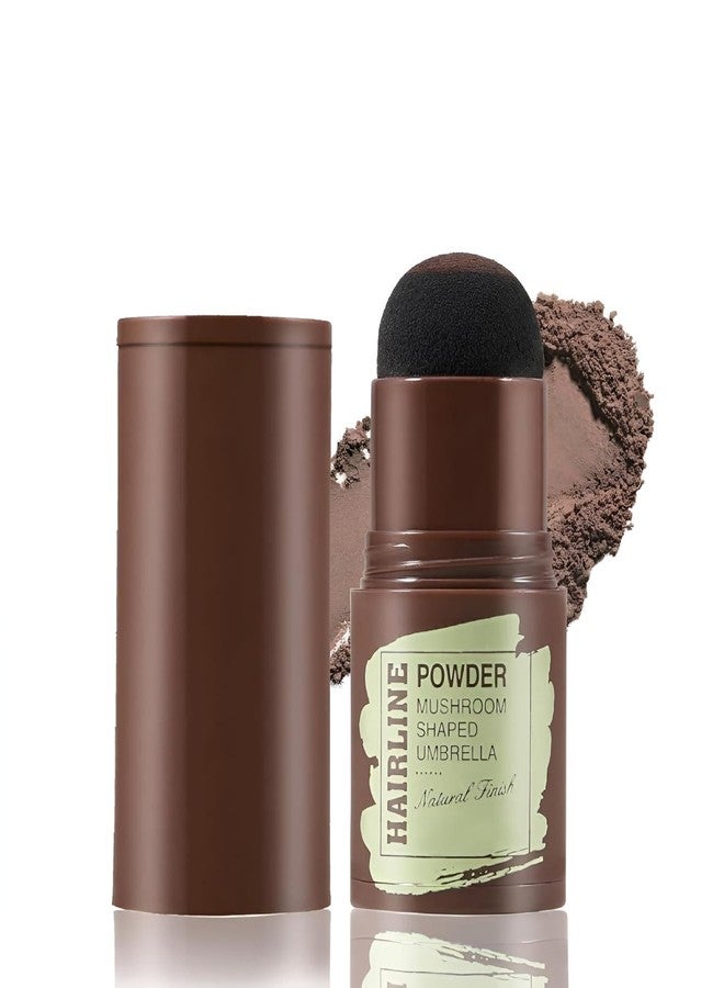 Mokleva Hairline Powder Stick Hair Root Touch Up Brown Instant Hairline Concealer Shadow Filler Shading Sponge Pen For Thinning Hair Waterproof Grey/White Hair Coverage Hair Color Stick For Women Men - Image 1