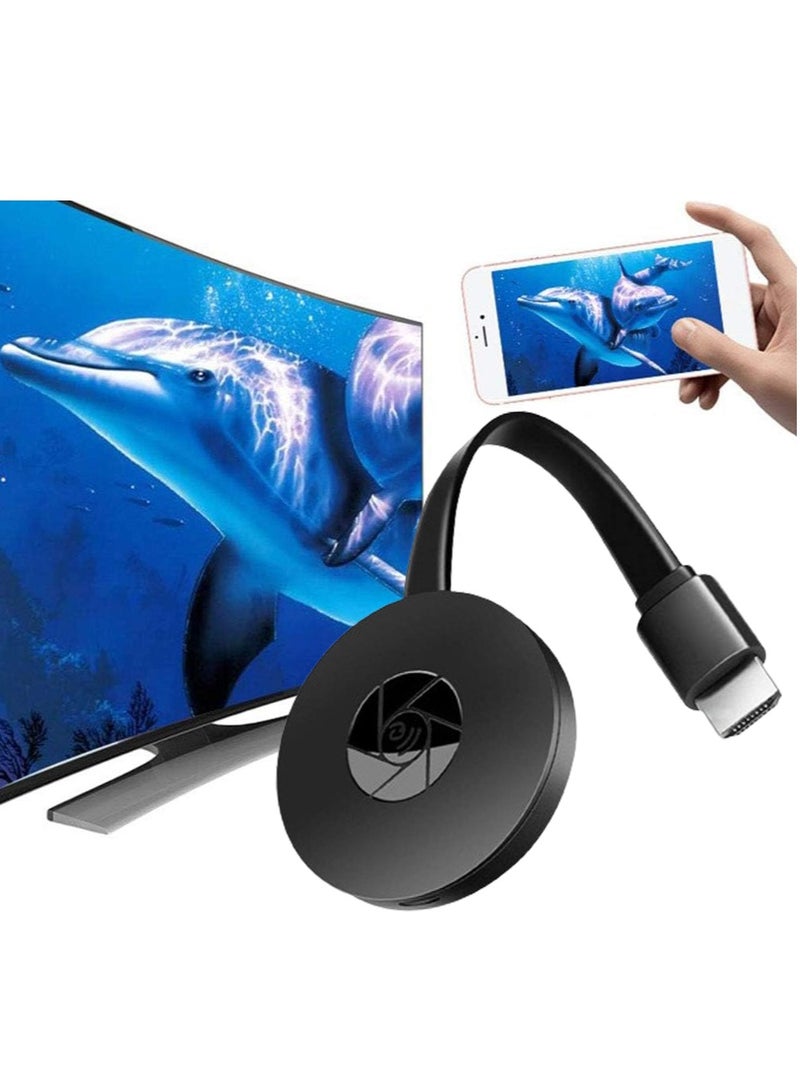 WiFi HDMI Display Dongle 5G/2.4G 4K Wireless WiFi Screen Mirroring Receiver for iPhone/iPad/iOS/Android/Windows/PC to HD TV/Monitor/Projector Display Adapter Support Miracast Airplay DLNA - Image 1