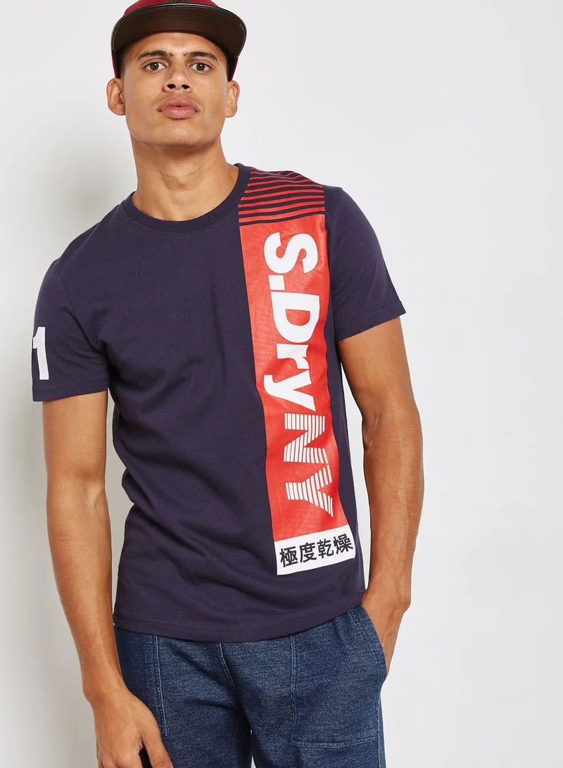 Superdry Posh Sport Vertical T-Shirt