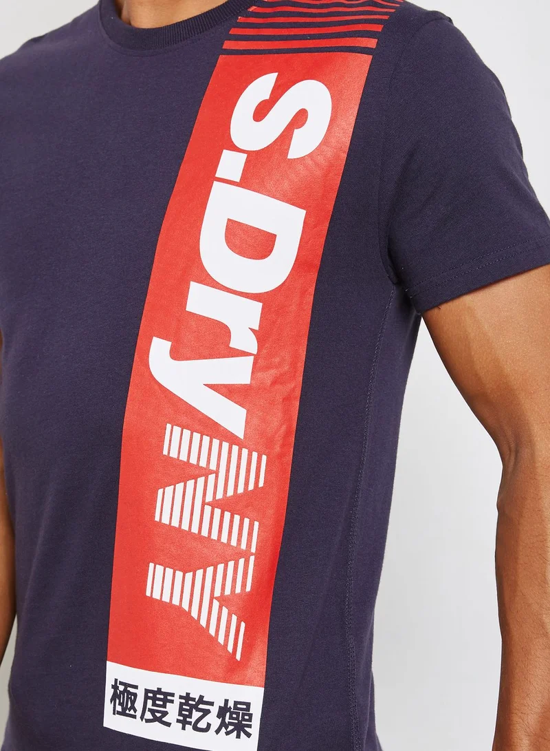 Superdry Posh Sport Vertical T-Shirt