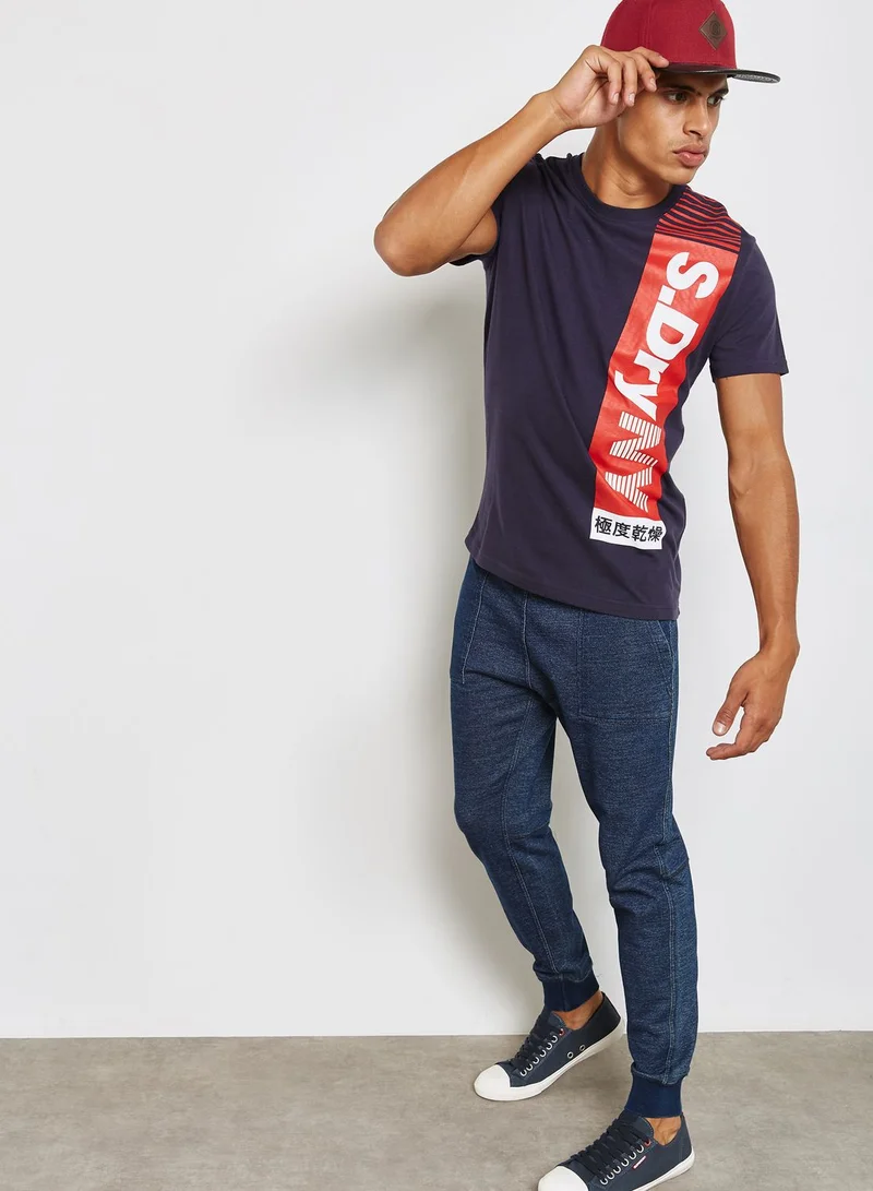 Superdry Posh Sport Vertical T-Shirt
