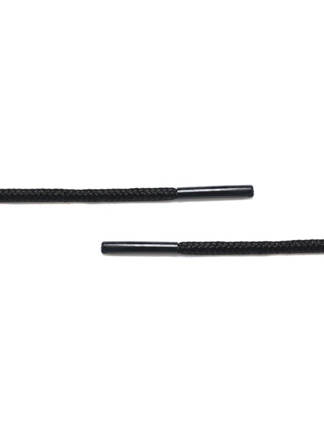 AOMIDI 2 Pair Shoelaces Round Athletic Shoes Lace for Boot Laces Shoelaces and Multiple Shoe Types Replacements, Black, 54" inches (137 cm) - Image 5