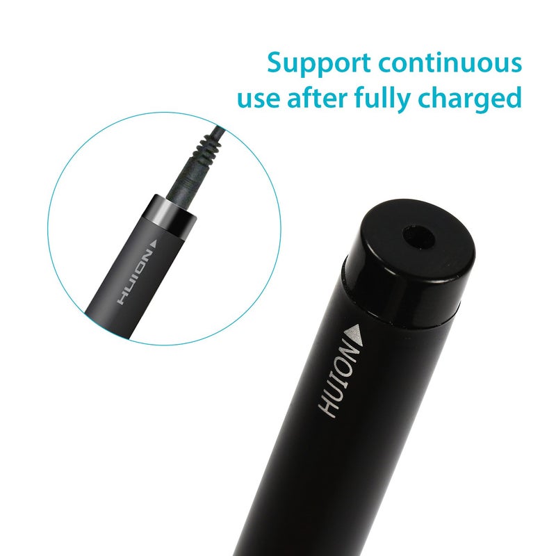 Huion P80 Rechargeable Digital Pen Stylus for Graphics Drawing Tablet Huion New 1060PLUS, WH1409(2048), H610PRO, W58, DWH69, 680TF, Gaomon 1060PRO, M106K, WH850 - Image 5