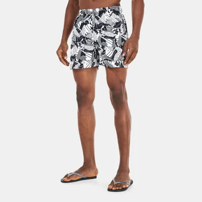 Nike Men's Swim Collage Icon 5-Inch Volley Shorts