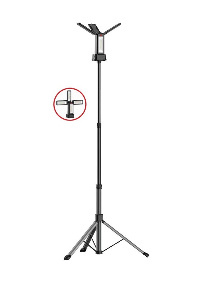 توبيز مصباح تخييم VIP13 PRO من Toby's، مثالي للحفلات الخارجية والنزهات والشواء في الصحراء، مصباح Sanara متعدد الوظائف مزود ببطارية قابلة لإعادة الشحن مدمجة - Image 2