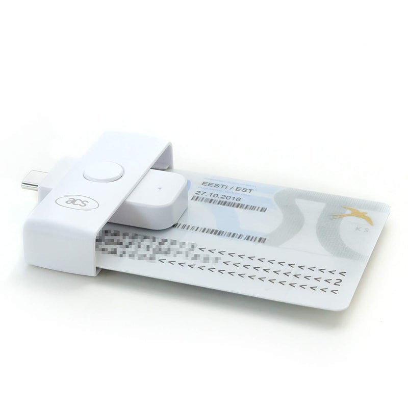ACS ACR39U-NF PocketMate II USB-C Smart Card Reader - Image 1