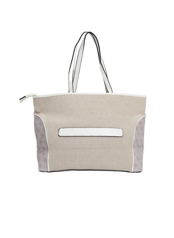 Guess KERIMA TOTE - Handbag - natural/White - Image 2
