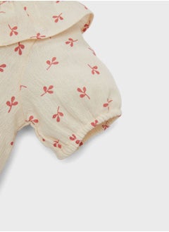 DeFacto 2 Piece Regular Fit Flower Woven Set  - Image 4