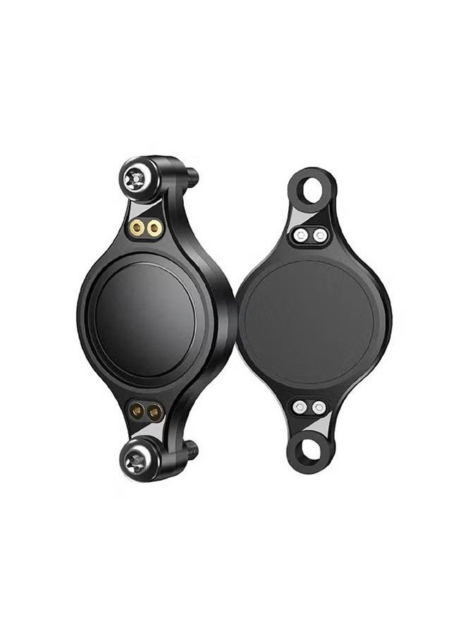 GMORO - Mountain Bike or Road Bike AirTag Locator Anti-theft Tracking Bracket AirTag Anti-lost Device Protective Case Bicycle Stand AirTag Protective Case Anti-theft Waterproof Locator Apple AirTag - Image 1