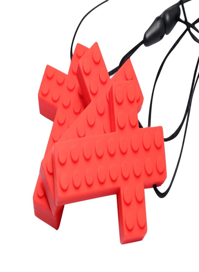 SpeechGears Red Cross Pendant Silicone Teether Teething Toy for Baby, Infants and Toddlers - Image 3