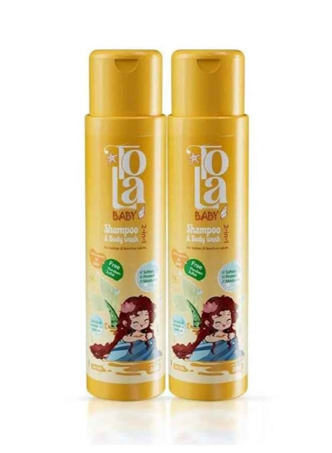 Tola 2 Sets of Baby Shampoo 2X250ml - Image 1