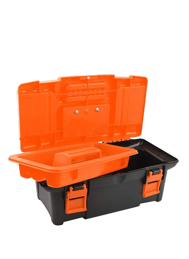 WOKIN Plastic Tool Box 13"(34 * 18 * 13Cm) Orange and Black