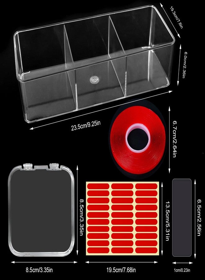 Major Dijit Press On Nail Packaging Box Nail Storage Case with 2 Style Adhesive Double Sided Tape and Nail Display Sticks for Nail Display Organizer Nail Salon Supplies - Image 5