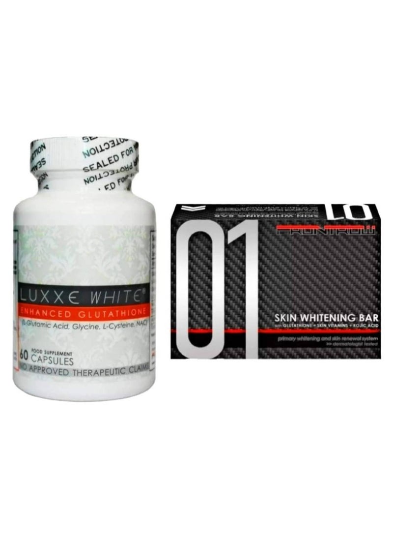 Luxxe White - Luxxe White Authentic 60 Capsules & 01 Skin Whitening Soap Set - Image 1
