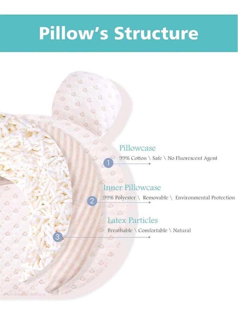 Head Shaping Pillow for Newborn Baby Soft Cushion Nursing Pillow for Baby - Image 3