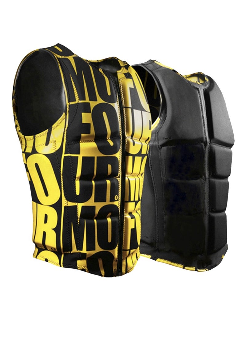 Generic Mens Wetsuit Vest Neoprene Wetsuit Top Sleeveless Surfing Canoeing Scuba Diving Vest  - Image 3