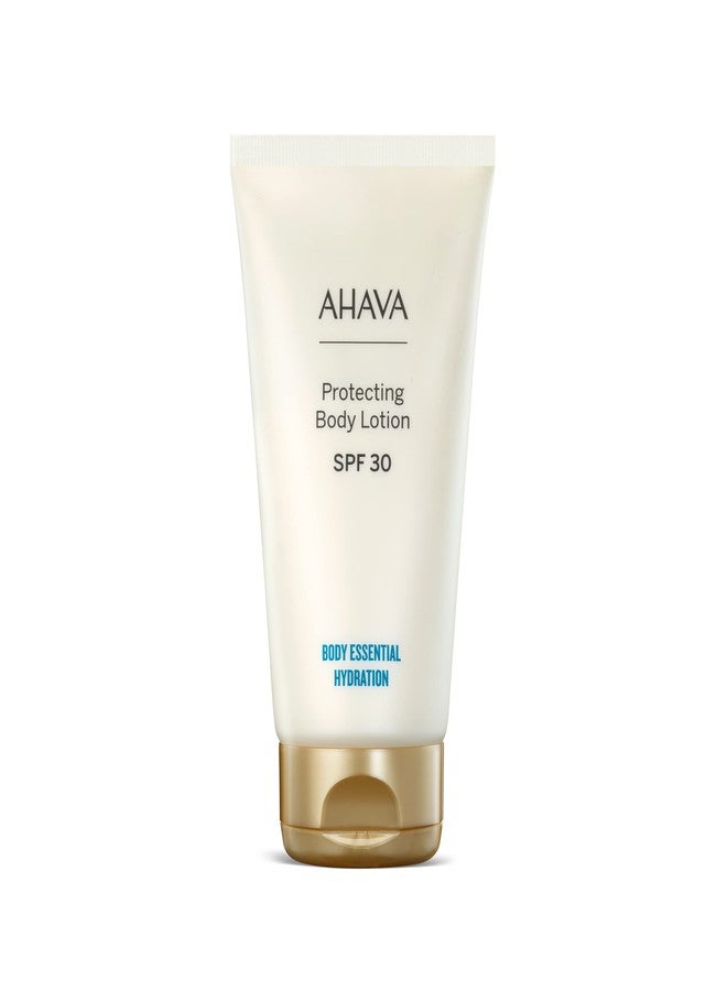 AHAVA. Protecting Body Lotion SPF30 - Ideal body lotion for sun exposure, lightweight, saturated & providing Broad Spectrum high UVAB protection, Anti-Aging (antioxidant), with Osmoter, 5.1 Fl.Oz - Image 1