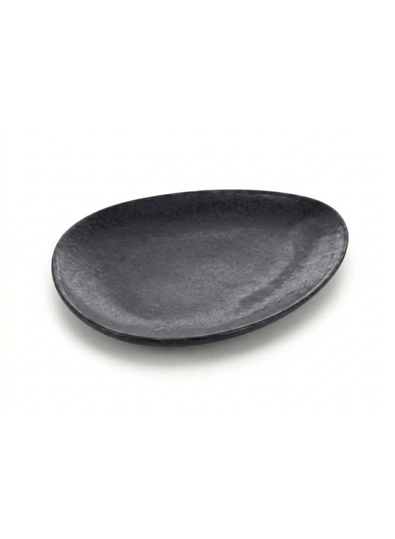 Ariane Premium Fine Porcelain Triangle Plate 29cm Granite Black - Image 3