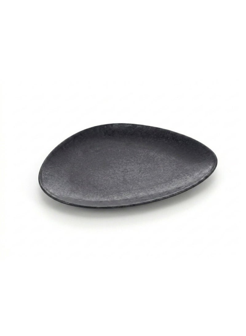 Ariane Premium Fine Porcelain Triangle Plate 29cm Granite Black - Image 4