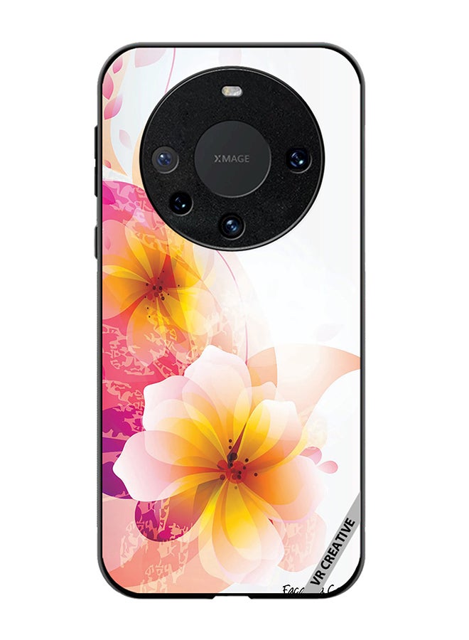 VR CREATIVE Protective Case Cover For Huawei Mate 60 Pro Flower Design Multicolour - Image 1